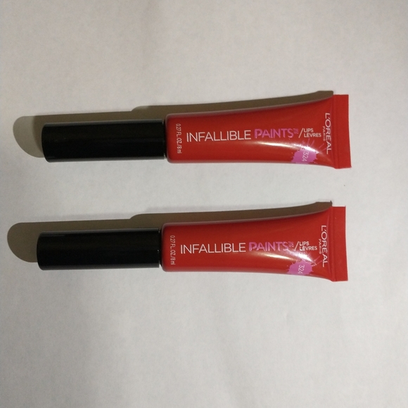 2 L'Oreal Paris Infallible Paints Lip Colour 324 - Picture 5 of 5